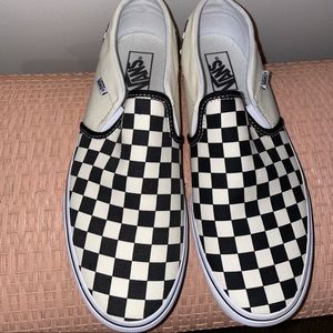 Vans Checkerboard Slip Ons